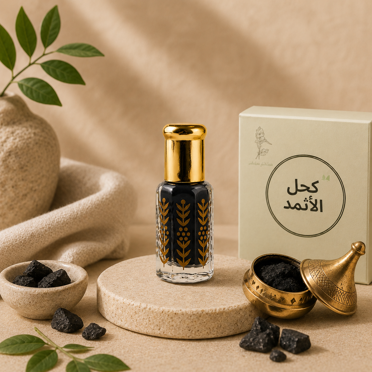 كحل الإثمد الأصلي | كحل طبيعي للعينين